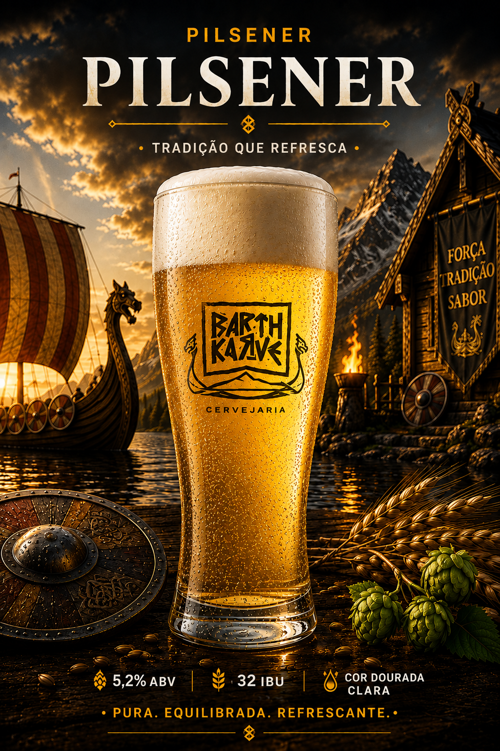 Cerveja Pilsener — Pilsener