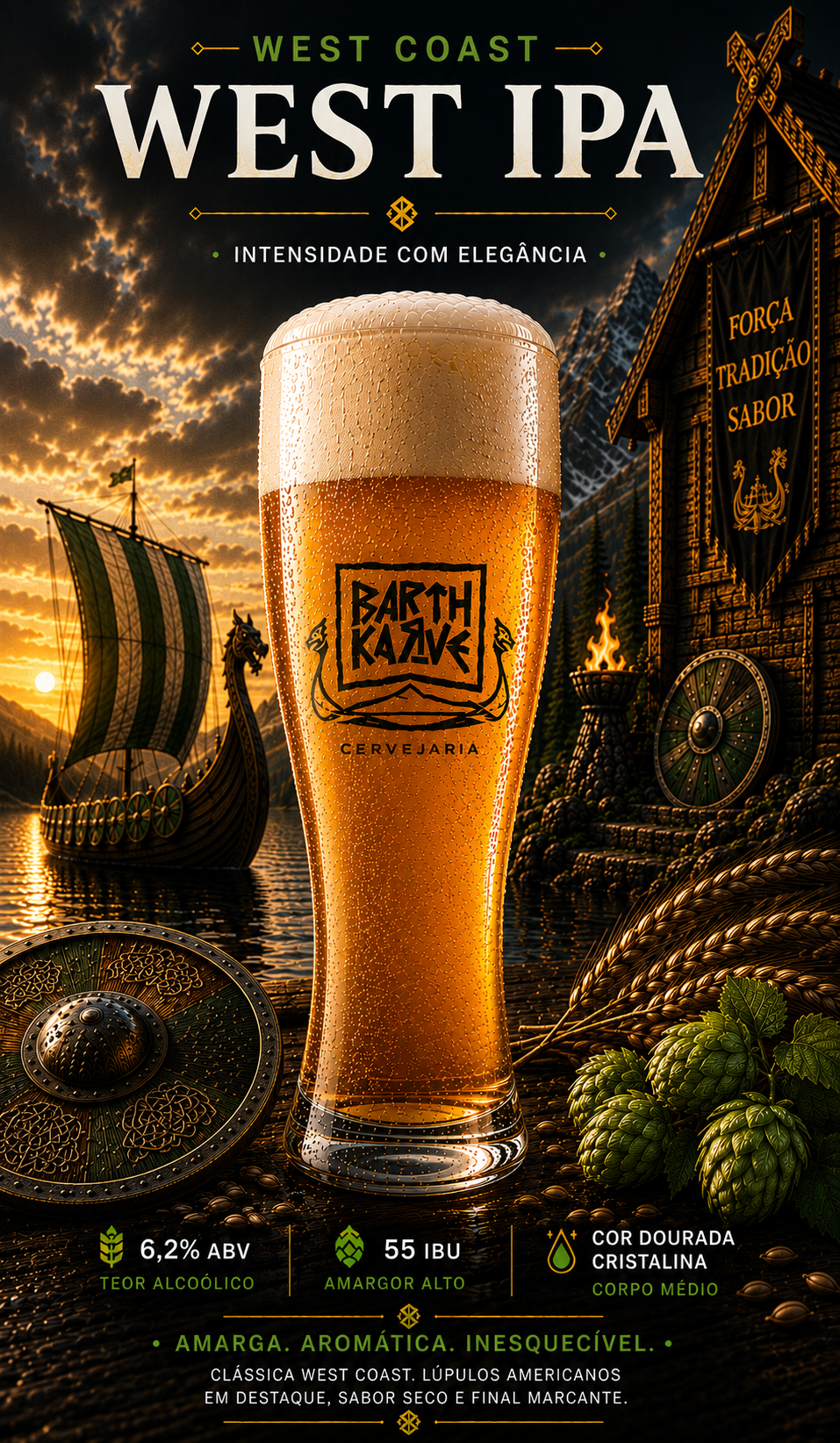 Cerveja West IPA — West Coast IPA